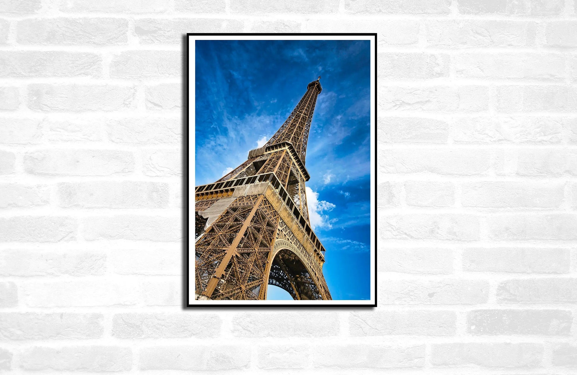 Paris Travel Print - City Skyline Eiffle Tower France summer - Office Home Decor - A4 A3 A2 - Festival Merch