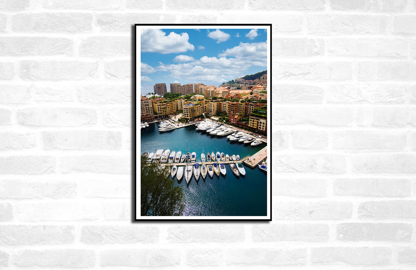 8 Monaco Travel Prints - City Skyline - Palace of Monaco France summer Monte Carlo -  Office Home Decor - A4 A3 A2 - Festival Merch