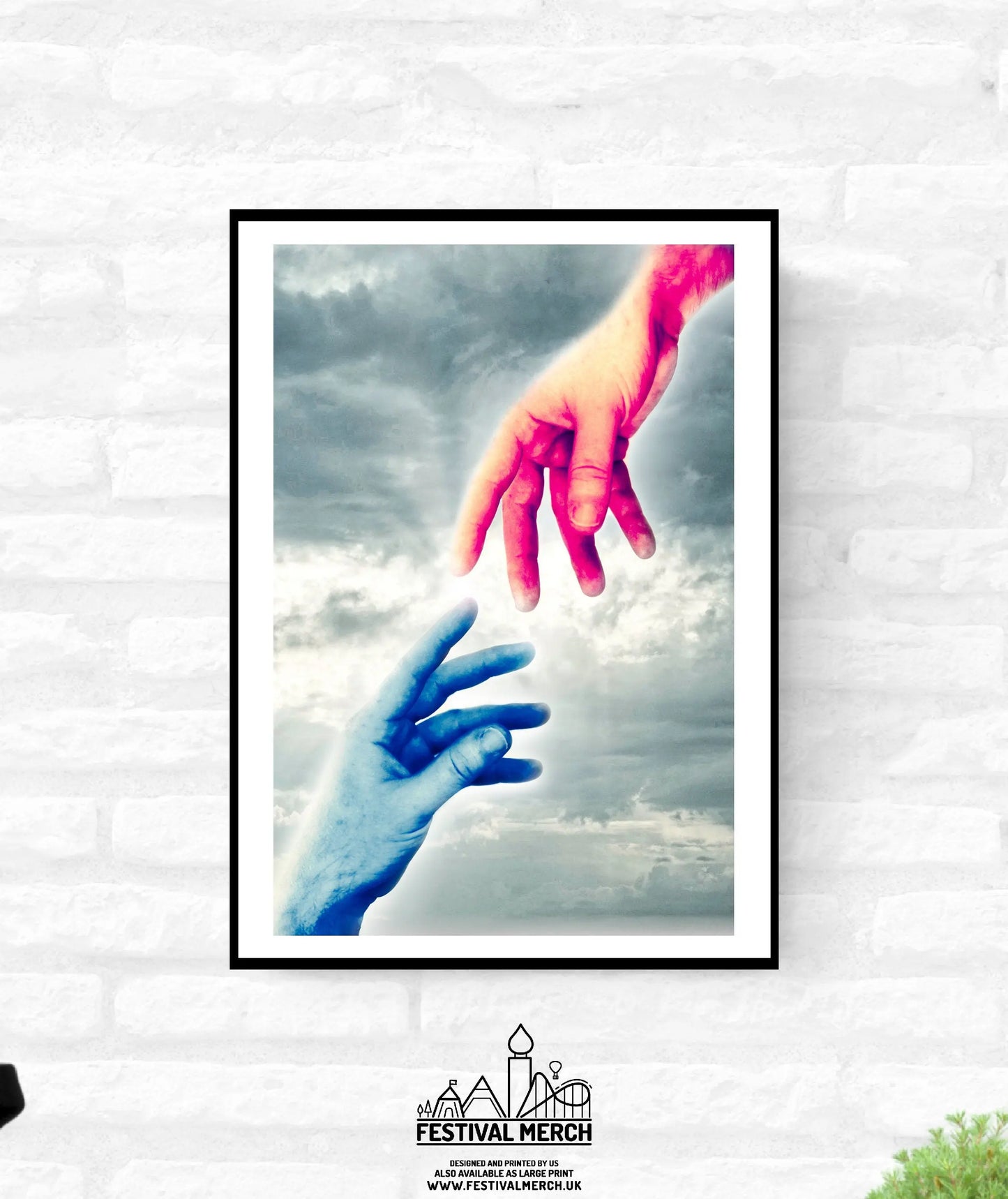 Heartstopper Inspired - Hand art Photography LGBT Pride Print Holding hands Wall art Office Home Decor Bed room - A4 A3 A2 - Festival Merch