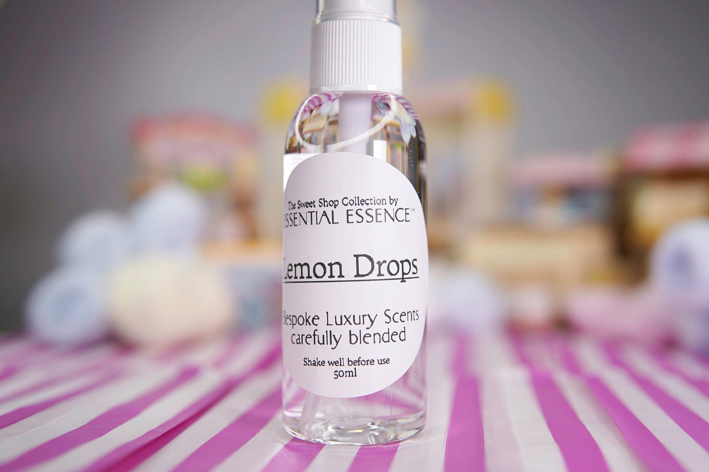 Lemon Drop Room Spray - Pillow Mist - Linen Spray 50ml 5ml  Premium Fragrance Oil by Essential Essence™