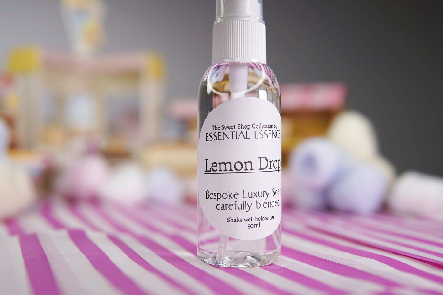 Lemon Drop Room Spray - Pillow Mist - Linen Spray 50ml 5ml  Premium Fragrance Oil by Essential Essence™
