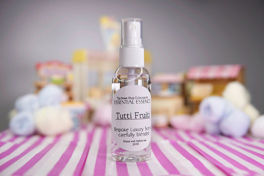 Tutti Fruiti Room Spray - Pillow Mist - Linen Spray 50ml 5ml  Premium Fragrance Oil by Essential Essence™