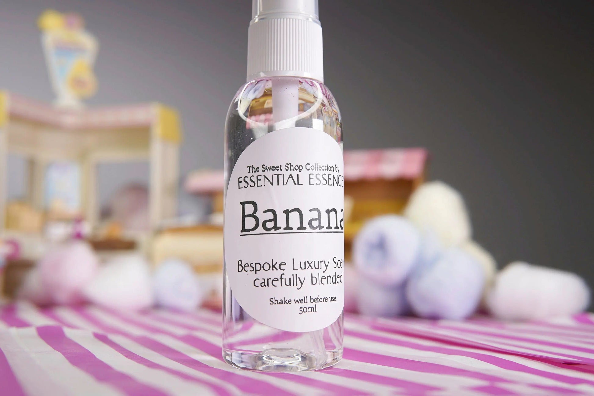 Banana Room Spray - Pillow Mist - Linen Spray 50ml 5ml Premium Fragrance Oil by Essential Essence™