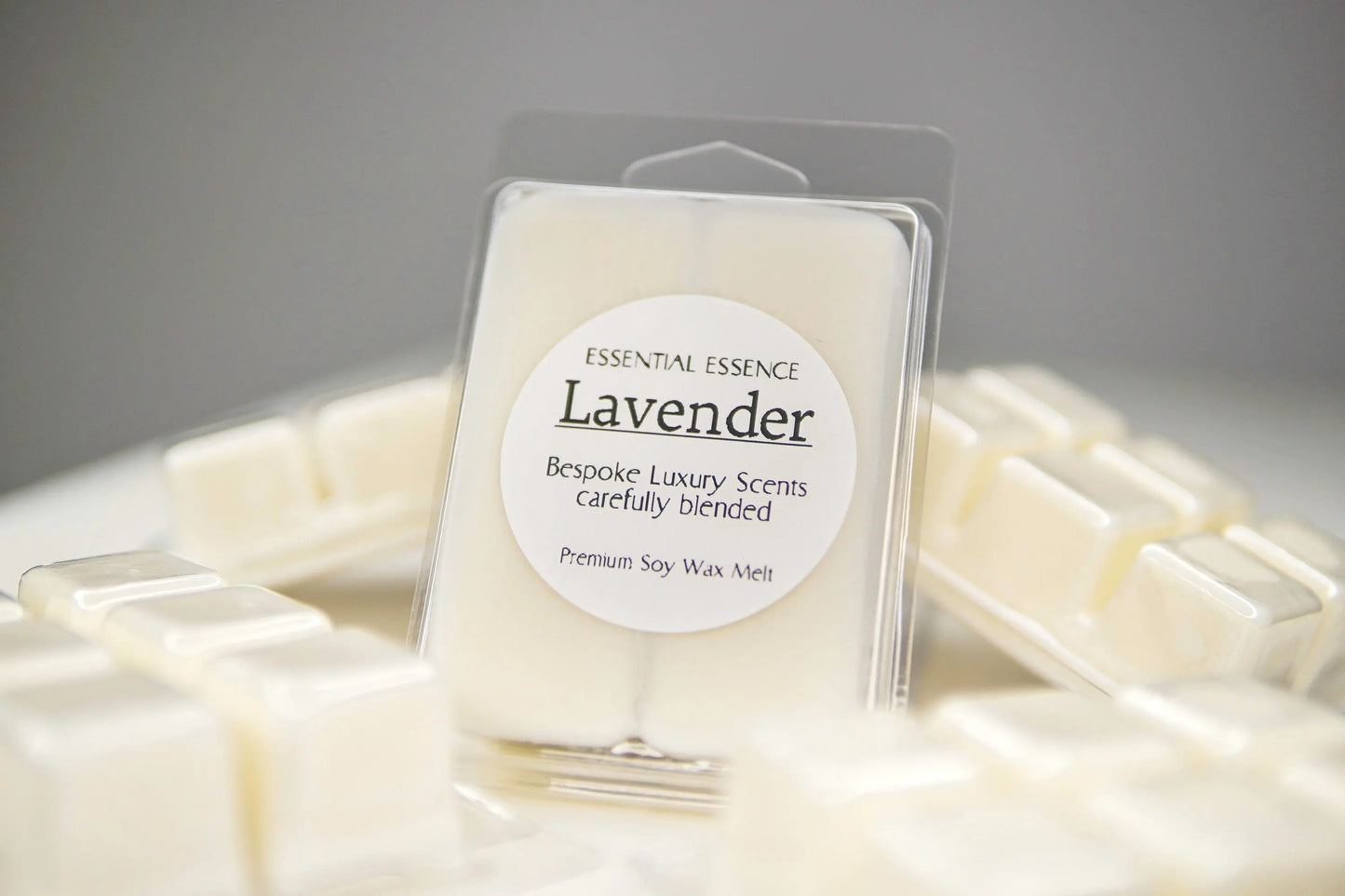 Lavender Wax Melt by Essential Essence™ - Therapeutic grade Essential Oil used - aromatherapy - Clamshell 6 large segments