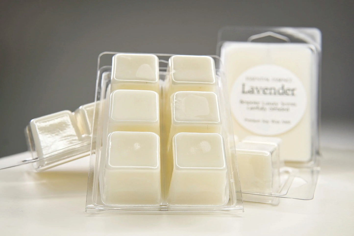 Lavender Wax Melt by Essential Essence™ - Therapeutic grade Essential Oil used - aromatherapy - Clamshell 6 large segments