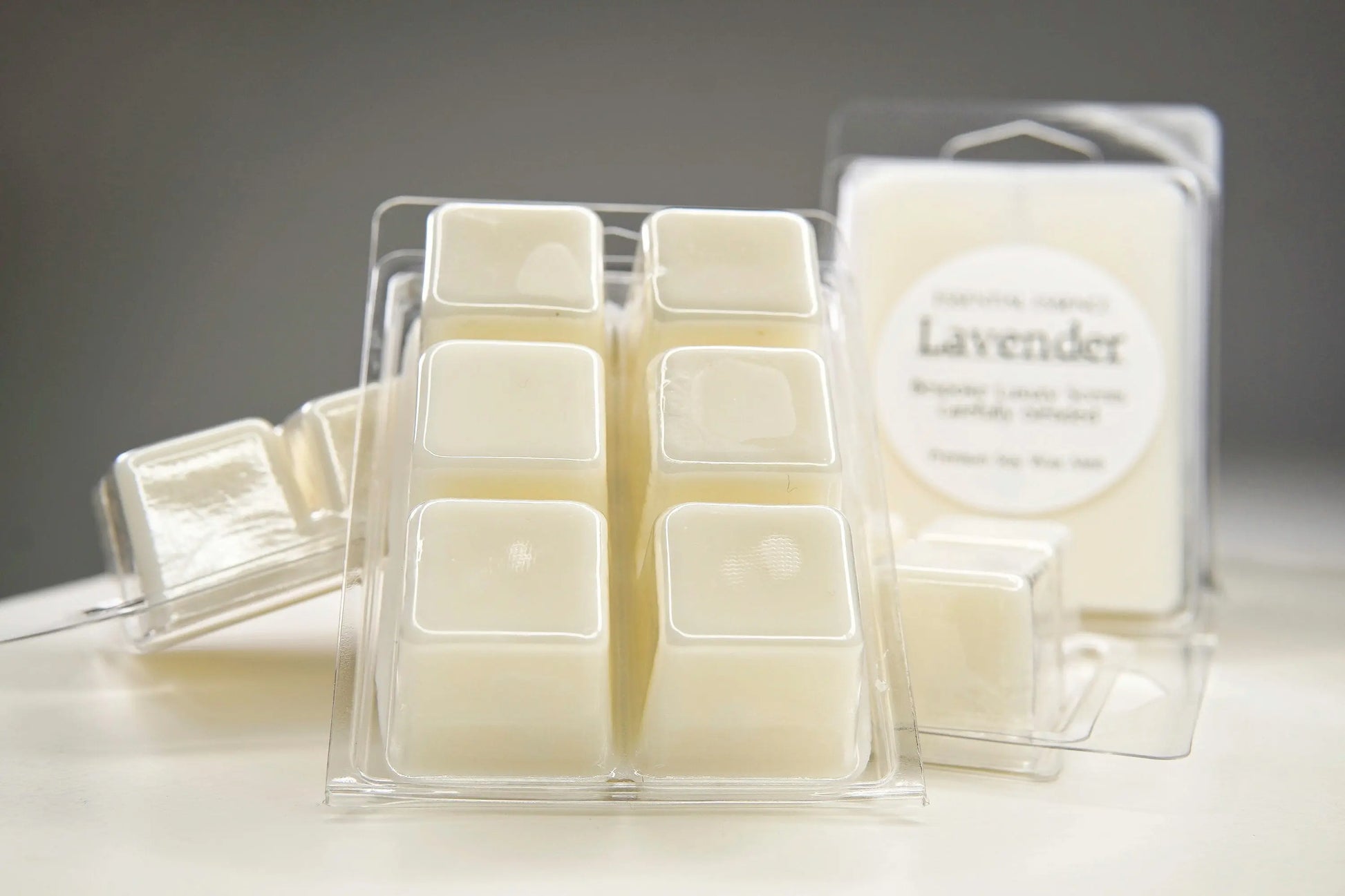 Lavender Wax Melt by Essential Essence™ - Therapeutic grade Essential Oil used - aromatherapy - Clamshell 6 large segments