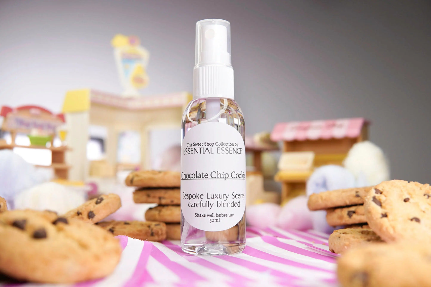 Chocolate Chip Cookie Room Spray / Pillow Mist / Linen Spray 50ml 5ml Premium Fragrance Oil by Essential Essence™