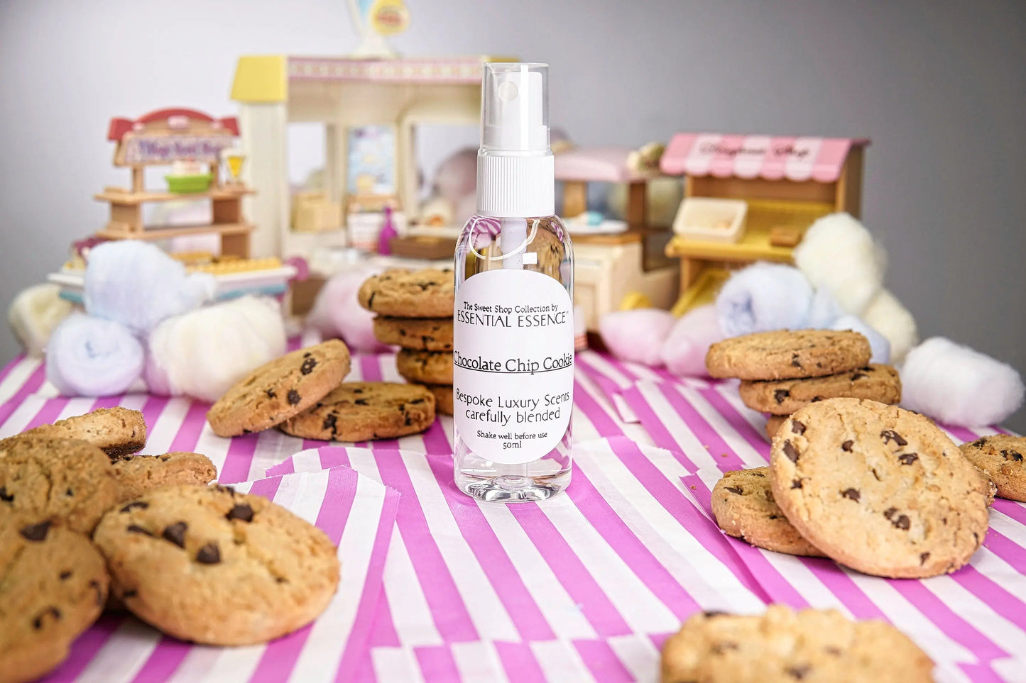 Chocolate Chip Cookie Room Spray / Pillow Mist / Linen Spray 50ml 5ml Premium Fragrance Oil by Essential Essence™ No Gift Wrapping 5ml