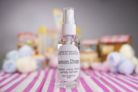 Lemon Drop Room Spray - Pillow Mist - Linen Spray 50ml 5ml  Premium Fragrance Oil by Essential Essence™