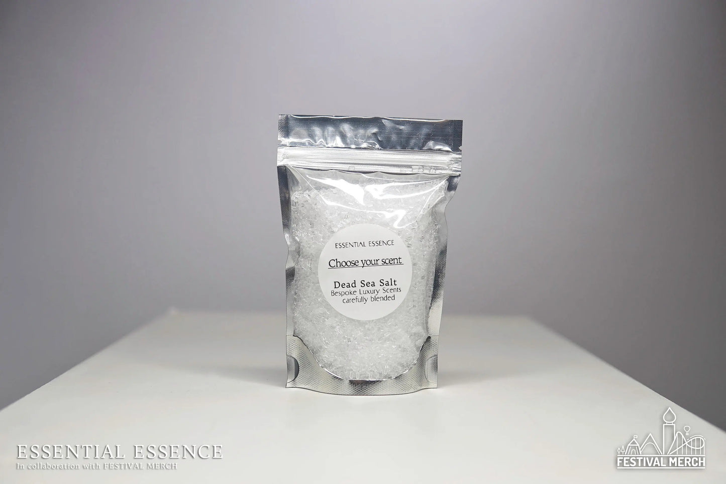 100% Pure Dead Sea Salt with 22 Essential Oils Available for Bathing & Scrubs - Premium Grade Essential Oils - by Essential Essence™
