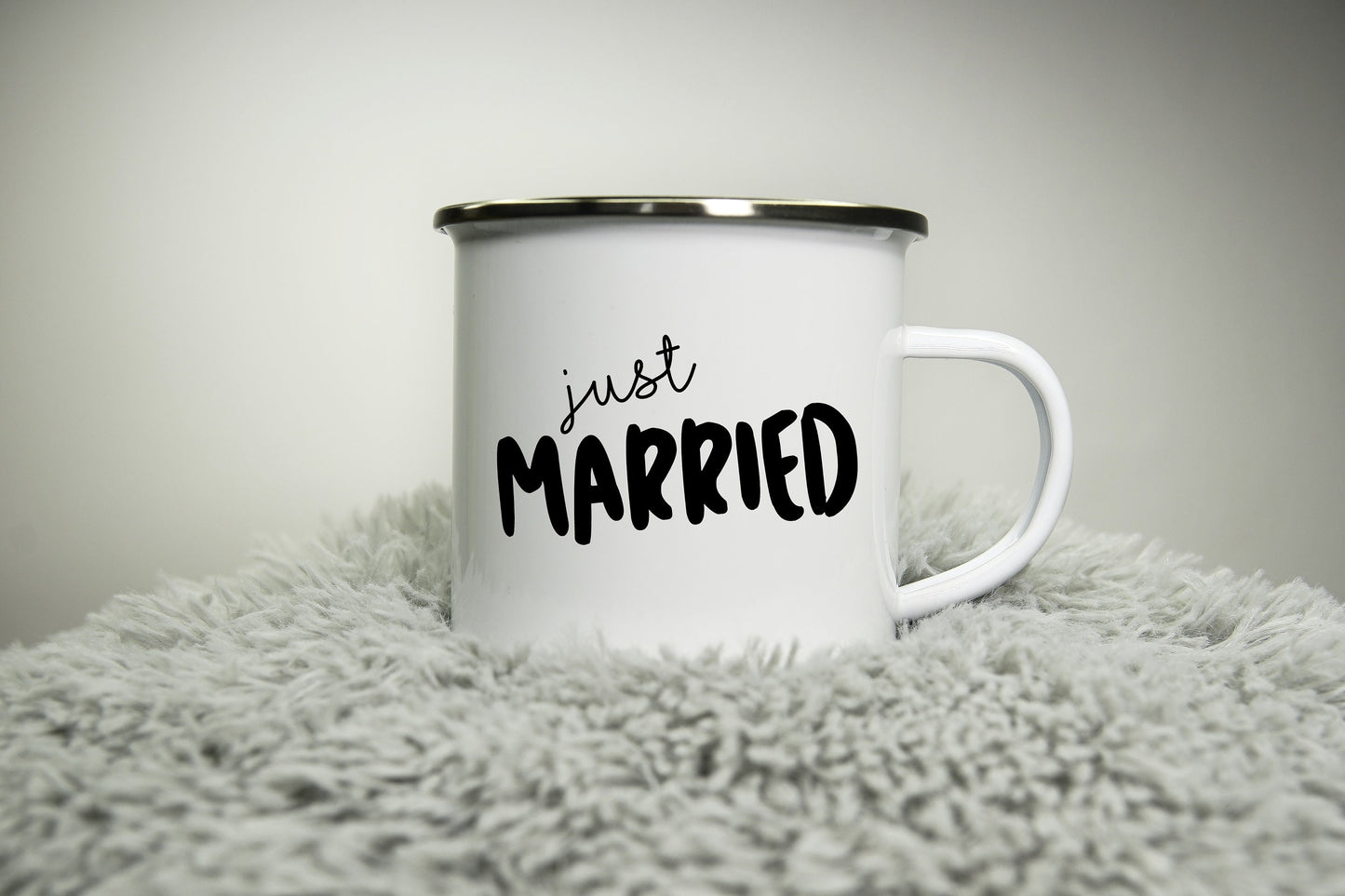 Just Married Mug - Personalised Cup - for bride groom brides maids maid of honour - Wedding Team Bride Bride Squad Bride to be