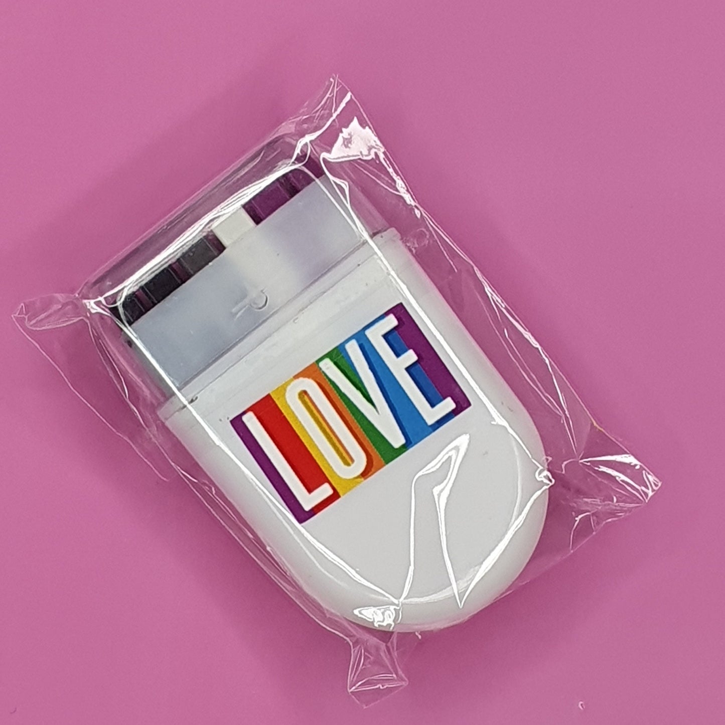 A Sexual Flag Face Paint Rainbow Fan Brush Face Paint - glide along your face - Pride Flag LGBT pansexual Festival Make up Party Gift Ace