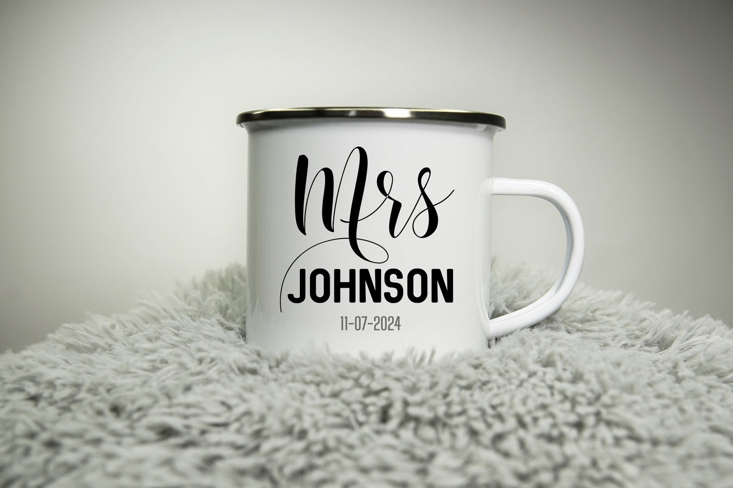 Mrs Mug - Personalised Cup - for bride groom brides maids maid of honour - Mr Mrs Wedding Team Bride Bride Squad Bride to be Just Married